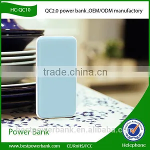 HC-QC01 High Capacity Smartphone PowerBank, Wholesale 10000mAh Portable Charger thumbnail-6