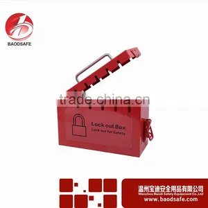 BAODSAFE BDS-X8601 Group Lockout Kit Safety Padlock Box Red thumbnail-3