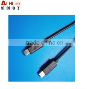 Black Usb 3.1 c to c Cable thumbnail-1