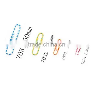 Color Vinyl Coated Zebra Paper Clips thumbnail-1