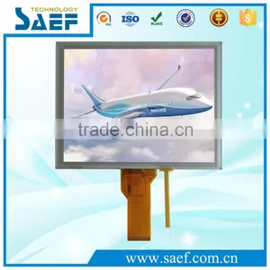 8" Inch LCD 800x600 Pixel RGB Interface 50 Pins Connector With Resistive Touch Screen TFT Panel thumbnail-1