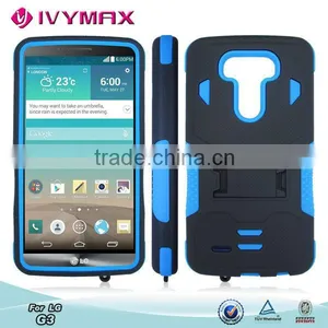 Super Quakeproof Armor Combo Case for lg g3 thumbnail-1