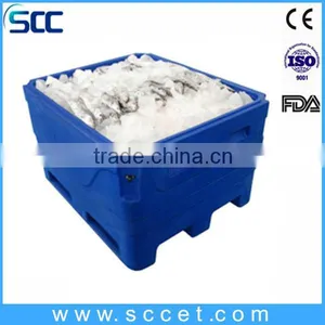 PE&PU Fish Transport Cooler Box for Fork Truck thumbnail-1