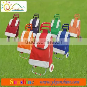High Quality Folding Shopping Cart With Fabric Bag thumbnail-1