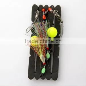 Surfcasting Pulley Flasher Float Rig Rainbown & Assassin Two Trace thumbnail-2