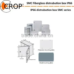 Fiberglass Enclosure Distribution Box SMC IP66 thumbnail-1