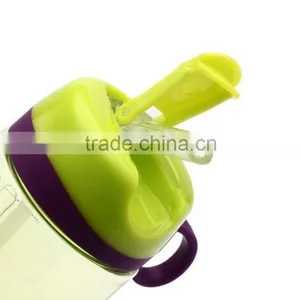 Plastic Water Bottle With Straw thumbnail-4