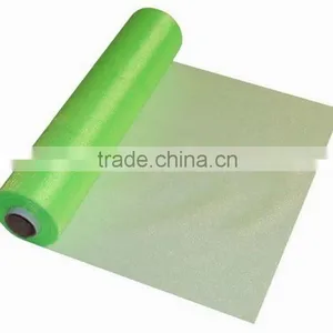 HOT SALE ! Blue Mesh Organza Ribbon Cloth Roll thumbnail-3
