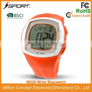 Multi-Color Professional Wristband Stopwatch With Countdown Timer thumbnail-1