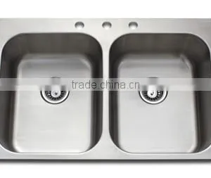 TOP MOUNT SERIES STAINLESS STEEL SINK KITCHENWARE thumbnail-1