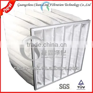 F9 Aluminum Frame Non Woven Fabric Anti-static Bag Ventilation Filter thumbnail-1