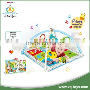 Good Quality Soft Baby Play Mat Carpet With Music thumbnail-1