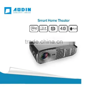 USA Standard ANSI 400LM Lumens DLP Projector With FCC CE Certification thumbnail-6