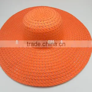 Made in Zhejiang China Special Discount Cheap Large Brim Beach Hat Sun Visors thumbnail-6