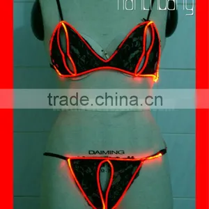 RF Remote Lighting Hot Girl Club Dance Wear 2016 New thumbnail-4