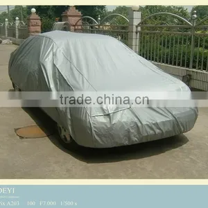 100% Polyester Taffeta Fabric uv Resistant Car Cover With Silver Coated Wholesale thumbnail-1