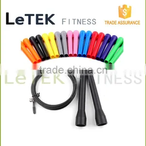 Jump Rope - Crossfit, MMA, Boxing Lightweight Long Ballistic Handles, Adjustable Length Cable and Dual Bearings - 100% Lifetime thumbnail-4