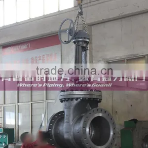 WCB Bevel Gear Cast Steel Gate Valves thumbnail-1