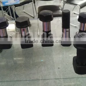 High Strength Track Bolt and Nut for Excavator thumbnail-2