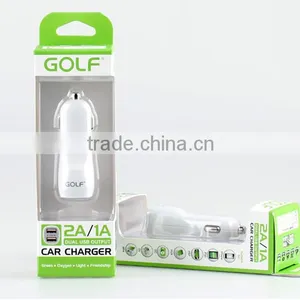 2 USB Ports Car Charger With Good Material Car Charger,promotional Dual Car Charger thumbnail-1