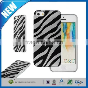 C&T Ultra Thin Plating Mirror Hard Back Cover for IPhone SE thumbnail-1