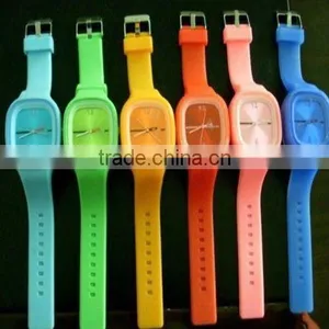 Healthy Life Waterproof Silicone ss Com Jelly Watch Promotional Gifts thumbnail-1