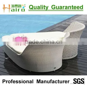 Aluminum and PE Rattan Cheap Outdoor Patio Daybed thumbnail-1