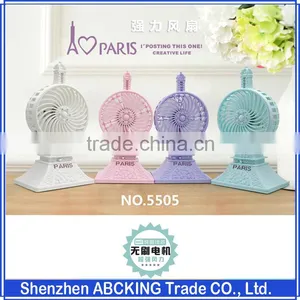 Cool Summer Fan Rechargeable USB Mini Fan Desk Pocket Mini thumbnail-1