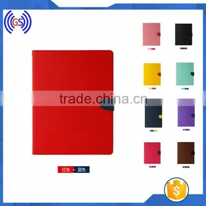 Dual Color Wallet Leather Case for Ipad Mini, Free Stand Leather Covers for Ipad Mini thumbnail-1