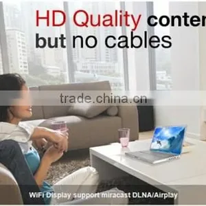 2015 Hot Sale Voxlink 2.4G 150M 1080P WIFI HD Display TV Dongle HD Adapter, BLACK 5G FOR IOS9 Connection thumbnail-1