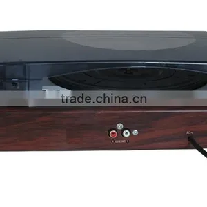 Rain Lane Antique Turntable Convert Lp Record To CD Record Player Wholesale thumbnail-3