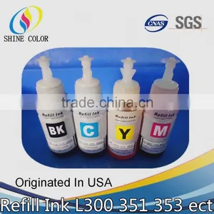 4 Color Refill Ink for Epson L350 351 353 355 358 550 551 555 Desktop Printer thumbnail-1