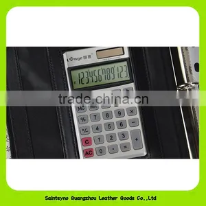 2016 New Arrival Leather Business Card Folder a4 Leather Bound Folder thumbnail-4