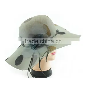 Women Wide Large Brim Floppy Fold Summer Beach Travel Sun Be thumbnail-2