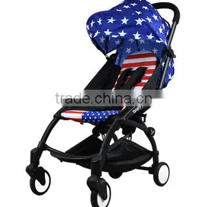2016 Hot Sell Fashionable Bed Basketball Folding Baby Pushchair Portable Stroller With Best Quality Accept Paypal Payment thumbnail-1