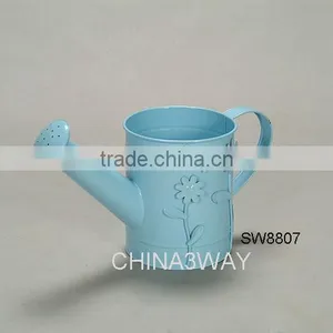 Small Galvanized Metal Watering Can for Kids thumbnail-2