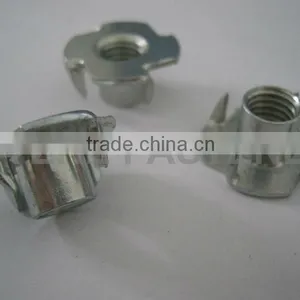 Steel Furniture Nuts T Nuts 4 Prongs thumbnail-1