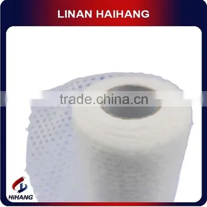 China Wholesale High Quality Spunlace Meshed, Spunlace 4 Mesh Static Roll Wipes thumbnail-4