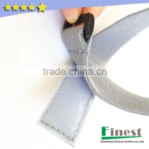 Super Soft Back to Back Loop Velvet Fabric Fastening Strap With Buckle thumbnail-3