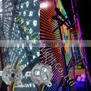 IPixel Led Rgb Led Lighting 30mm Flat Led String UCS1903IC Clear Lens thumbnail-3
