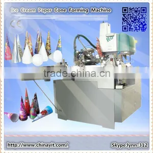SJB Automatic Cone Sleeve Paper Cup Making Machine thumbnail-1