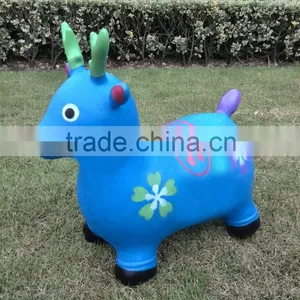 Factory Price Inflatable Animal Jumping Deer ,High Quality and Funny PVC Inflatable Jumping Deer for Sale thumbnail-4