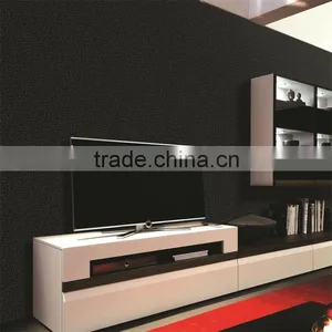 Classic Design Non-woven Black Wallpaper for Home thumbnail-1