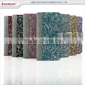 Diamond Wallet Leather Phone Case Cover for Huawei Ascend y g d u 8825 100 200 330 thumbnail-1