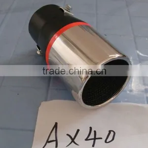 Universal Auto Stainless Steel Muffler, Exhaust Pipe thumbnail-1