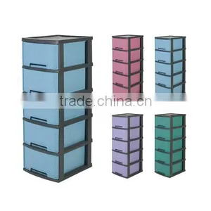 5 Tiers Plastic Drawer thumbnail-1
