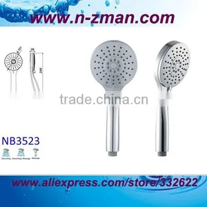 Chrome ABS 3-function Hand Shower Head thumbnail-1