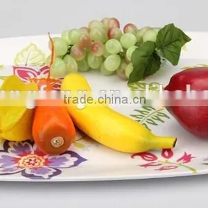 Melamine Rectangle Tray With Handles thumbnail-2