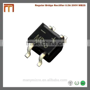 Surface Mount Regular Bridge Rectifier 0.5A 200V MB2S thumbnail-3