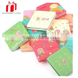 Pu Latest Design Square Compact Mirror thumbnail-1